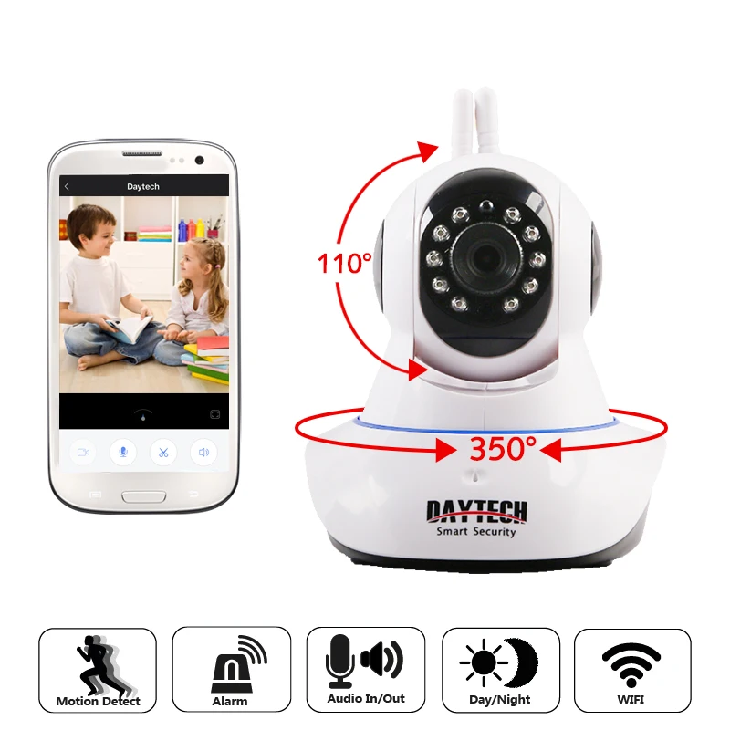 Daytech IP Camera WiFi CCTV 1080P Security Home Surveillance Camera font b Wireless b font Network