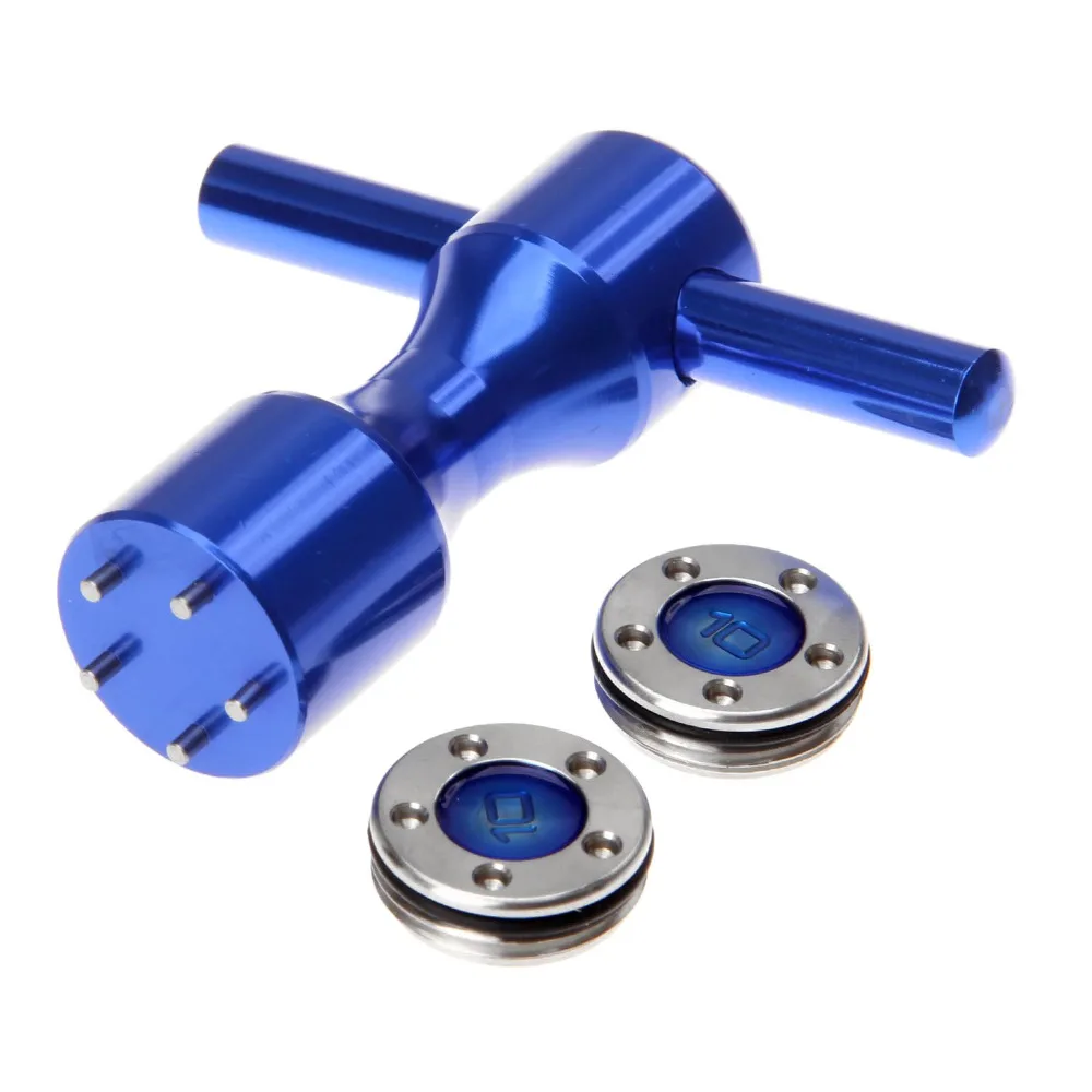 1 комплект Вес Клюшки для гольфа + гаечный ключ Titleist Scotty Cameron Putter Blue шт. пара вес s