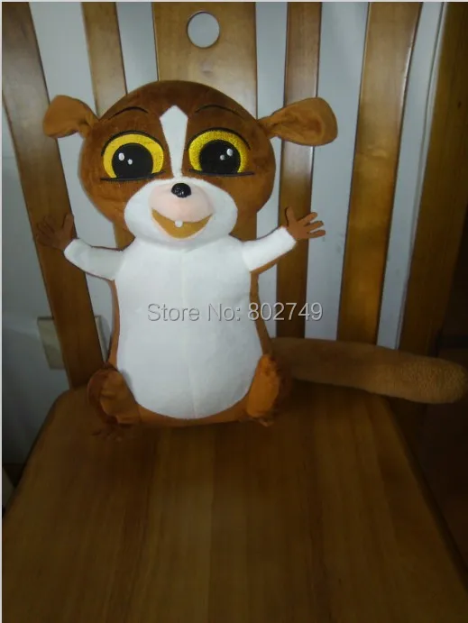 mort madagascar plush