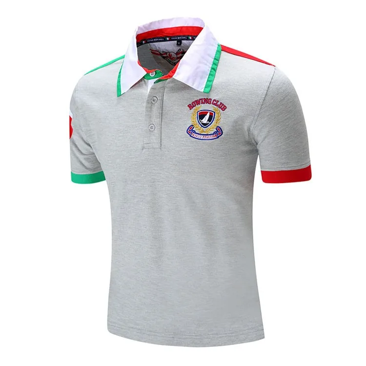 Aolamegs Men Polo Shirt Solid Polo Homme 2017 New Casual Short Sleeve Cotton Tops Patchwork Contrast Color Camisa Polo Masculino (4)
