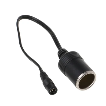 

1pcs Auto DC Plug 12V Female Cigarette Lighter Socket Car Converter Adapter Cable Car Accessories
