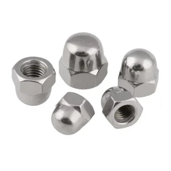 

10pcs Metric M10 304 Stainless Steel Hex Head Dome Cap Protection Cover Nuts
