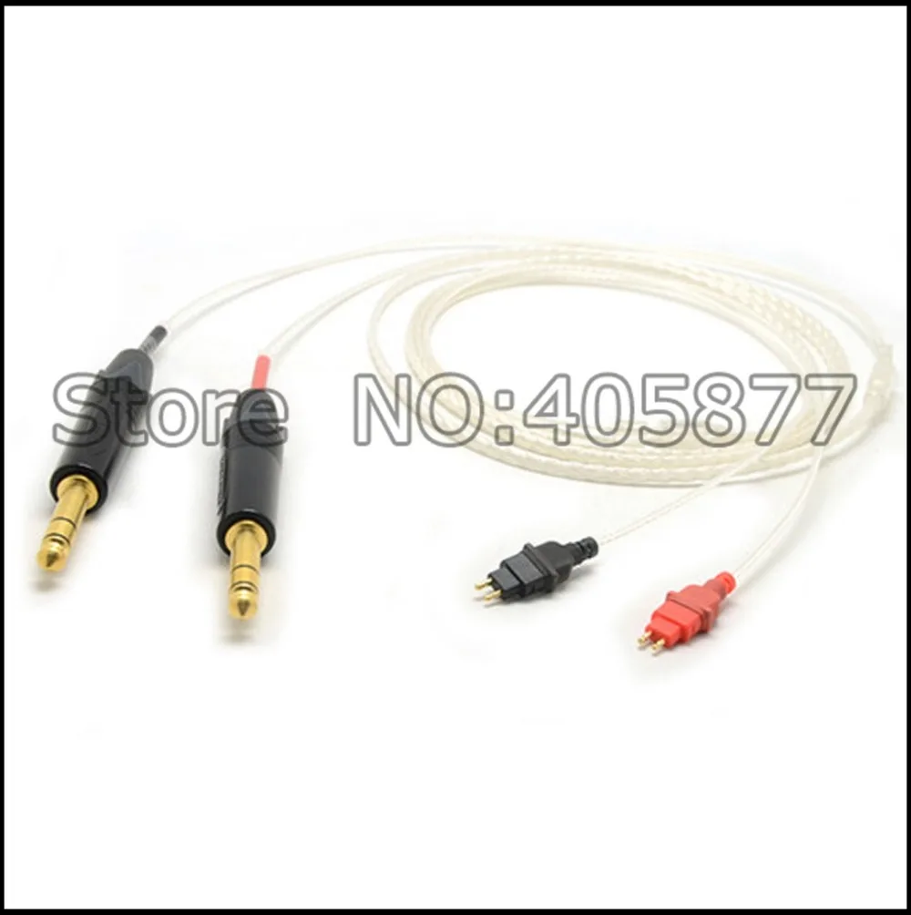 Free shipping 5N OFC copper Silver Plated Cable For HD650 HD600 HD580 HD525 HD565 Headphone cable Free shipping 5N OFC copper Silver Plated Cable For HD650 HD600 HD580 HD525 HD565 Headphone cable