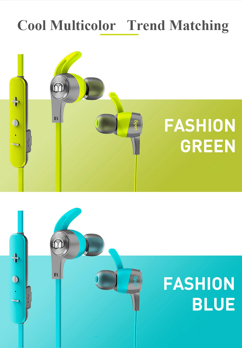Original monster isport conseguir sem fio fone