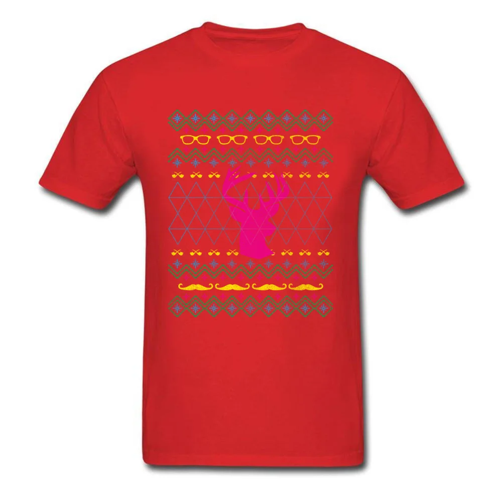 Ugly Hipster Sweater Neon_red