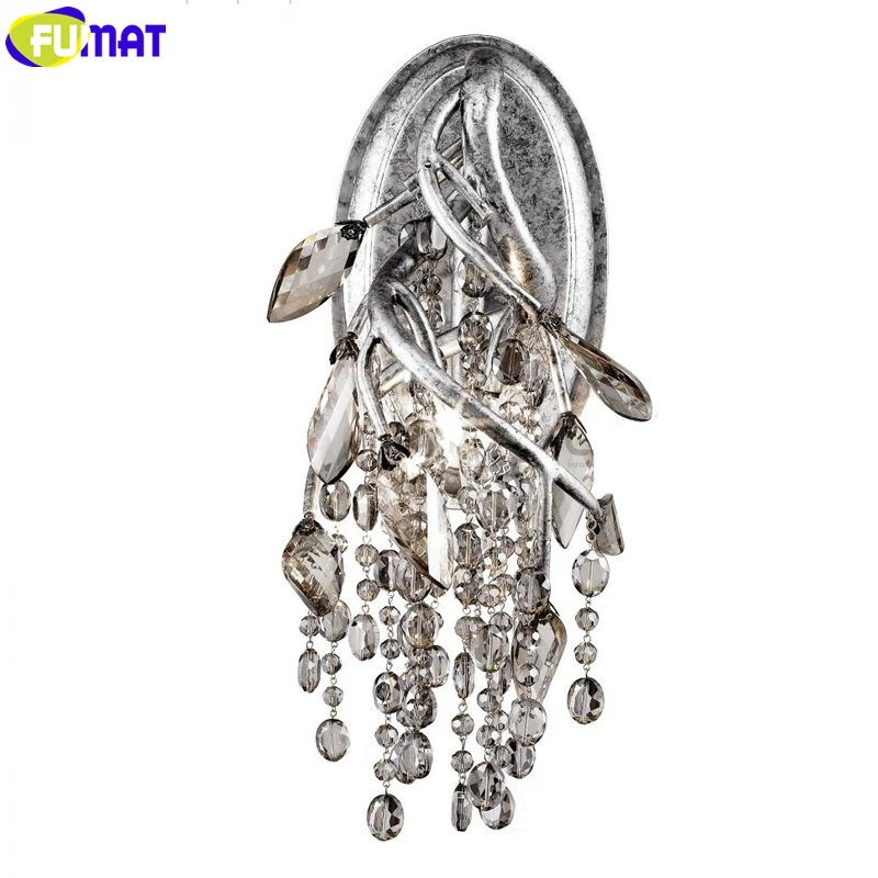 FUMAT коньяк прозрачный кристалл K9 Золотая Серебряная Рамка особенно форма