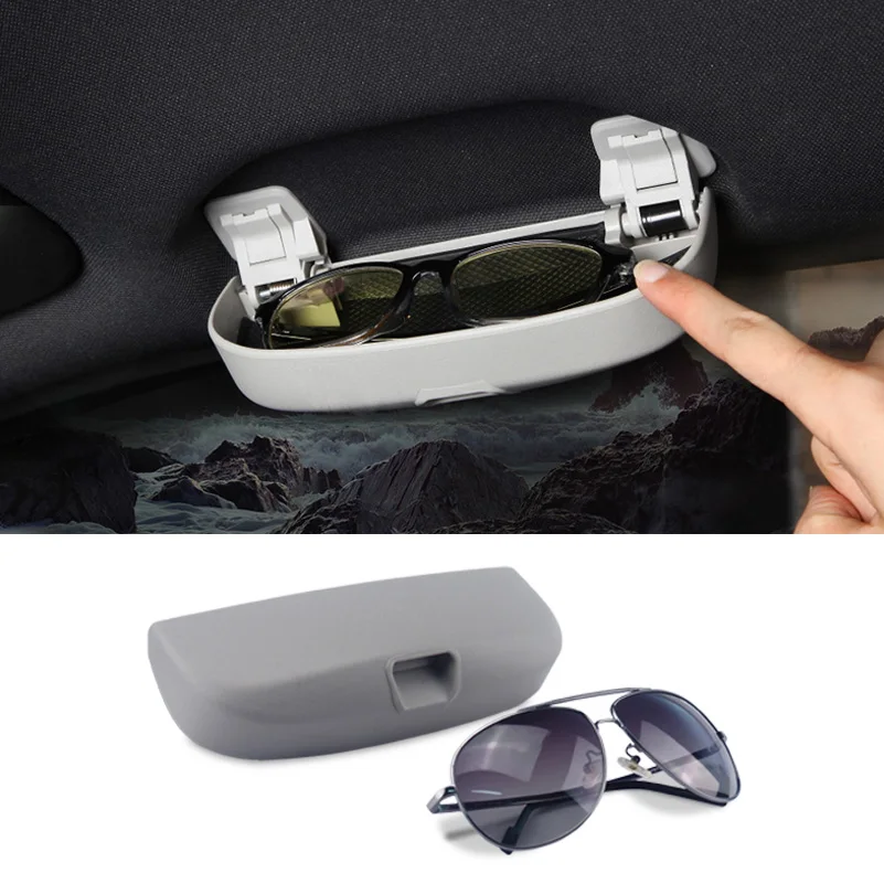 

Car Sunglasses Box Case Glasses Holder for Mercedes Benz W202 W203 W204 W205 W124 W210 S204 CL203 S210 S211 S212 S124 GLC 300
