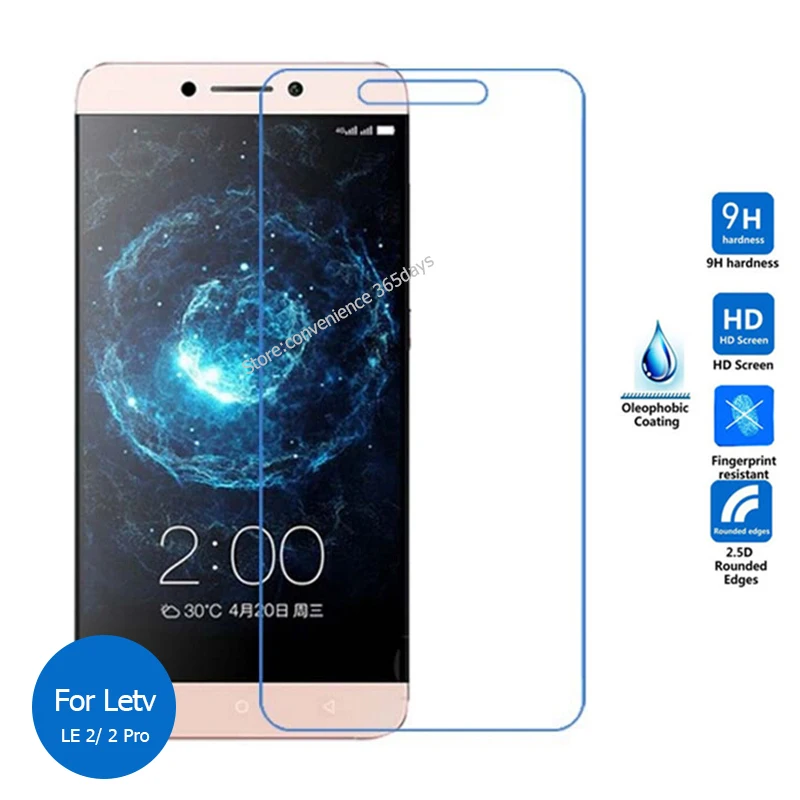 2 шт. закаленное стекло для LeEco Letv Le Pro защита экрана 9h Защитная пленка Eco Le2 LE2Pro Le2MAx