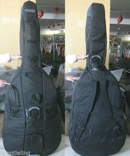 

Top quality Soft sponge upright-bass bag 3/4,waterproof cloth #6095