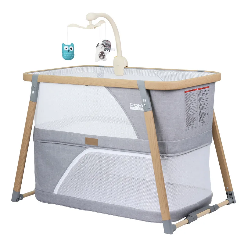 American Kinderwagon Portable Folding Crib Multifunctional Newborn
