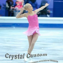 Лидер продаж пользовательские ребенка Катание на коньках конкуренции платье красивый бренд Vogue Фигурное катание Платья для женщин dr2813