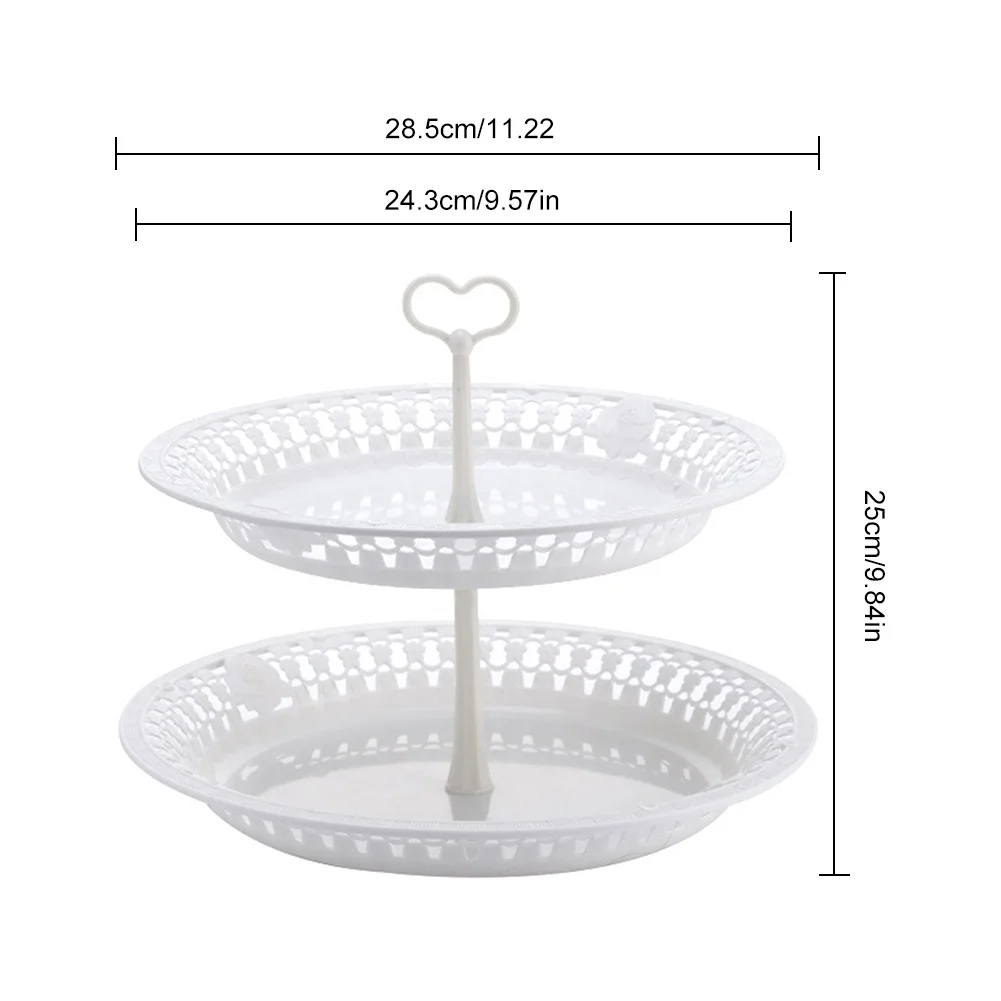 Многослойный инструмент для фруктов, корзинка-тарелка подставка для тортов десертов стойка для хранения овощей для свадьбы, дня рождения, дома