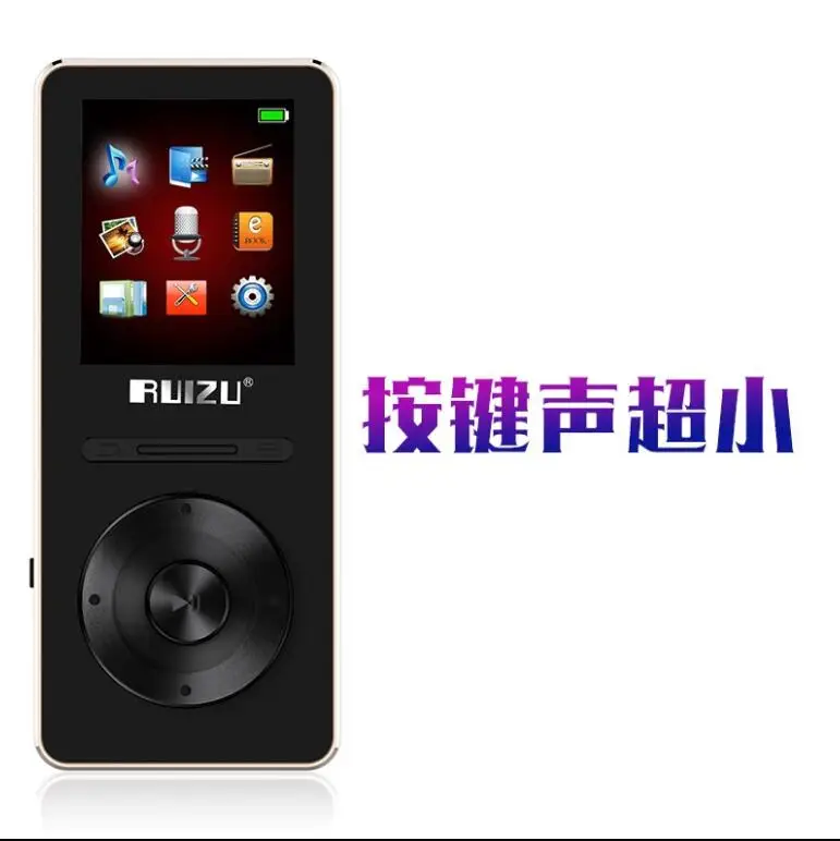 2019 оригинальный RUIZU X29 8 Гб MP3 плеер с 1 дюймов Экран Bluetooth музыкальный FM Поддержка