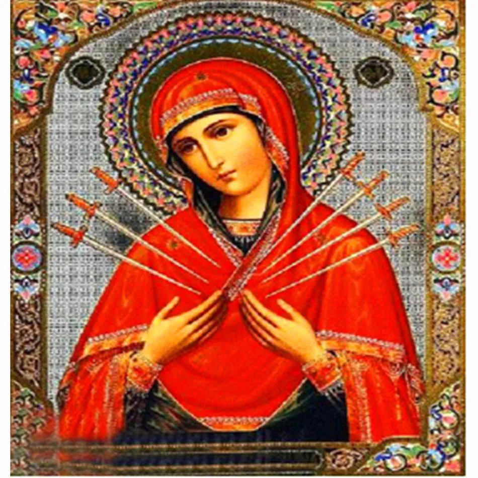 Religious diamant painting Art Dly 5D Diamond painting by Numbers Wall