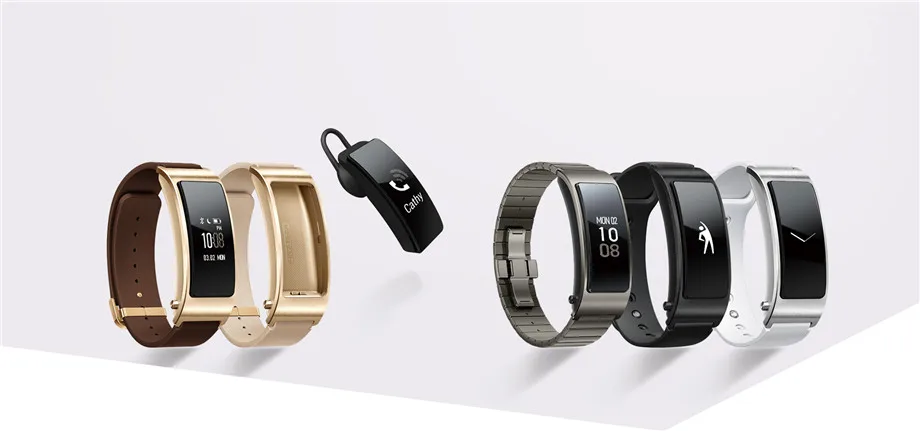 Original Huawei TalkBand B3 Talk Band Dial Answer Calls Bluetooth Smart Bracelet 0.7" OLED Screen Wearable Sports Wristbands