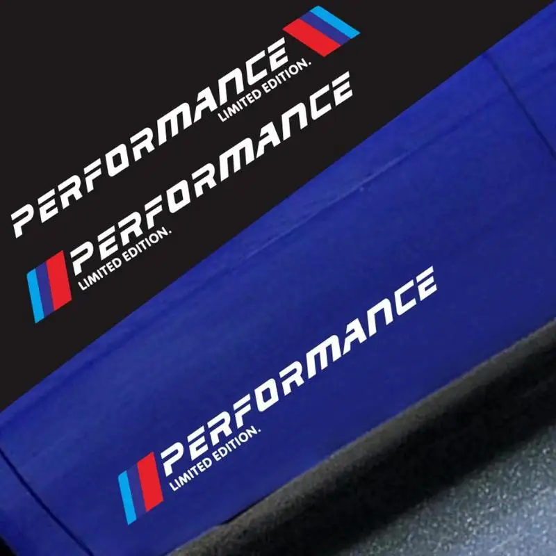 2 шт. автомобильные наклейки M Performance ограниченная серия боковые двери отражающие