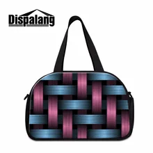 Dispalang геометрический 3D принт женские дорожные сумки дизайнерский мужской багаж одежда сумка цветочный наплечный вещевой мешок для девочек-подростков