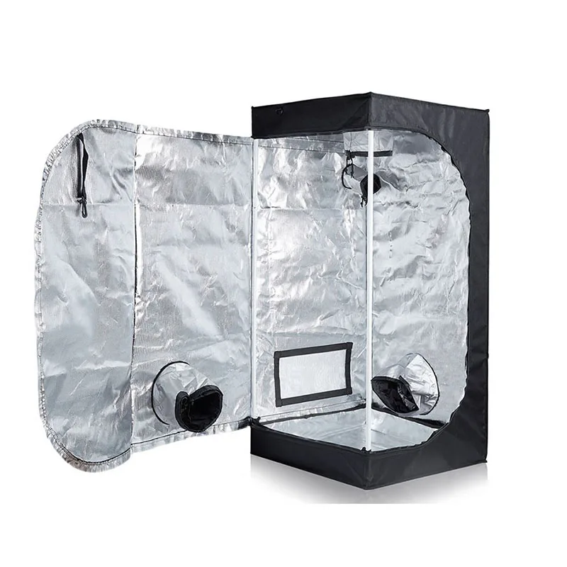 Beylsion 50x50x100cm Reflective Mylar Non 1680D Plant Grow Tent Indoor Growing Tents For Hydroponic Greenhouse (4)