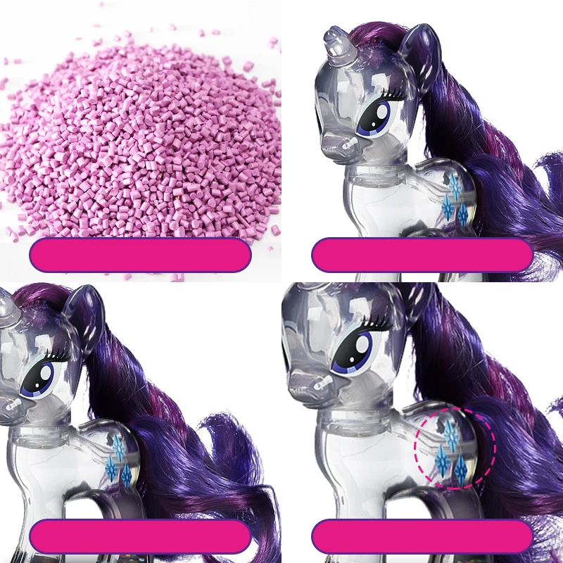 My Little Pony бренд кристально чистая Радуга Дэш Пинки Рарити игрушки ПВХ фигурка Коллекционная модель куклы для девочек