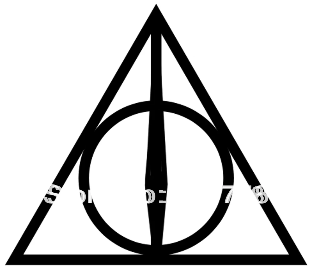 Christmas gift harry potter Deathly Hallows tattoo ...