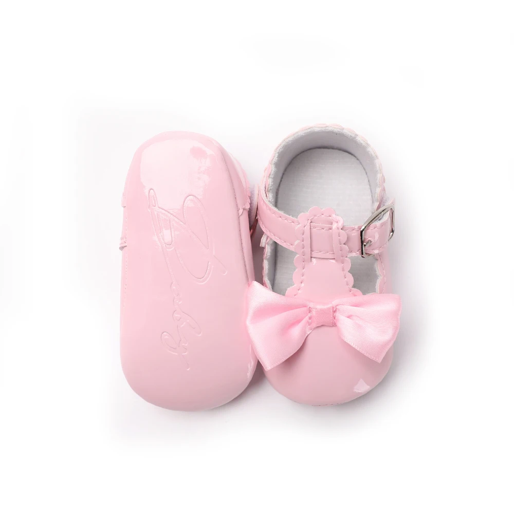 Милая детская обувь для новорожденных девочек; сезон весна-осень; нескользящая обувь для маленьких детей 0-18 месяцев