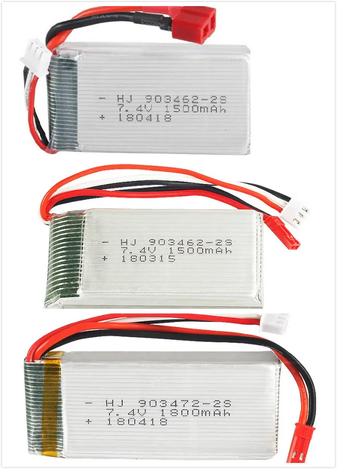 Литий Полимерный Аккумулятор 7 4 В 1500 мАч/1800 мАч для WLtoys V913 L959 L969 L979 L202 L212