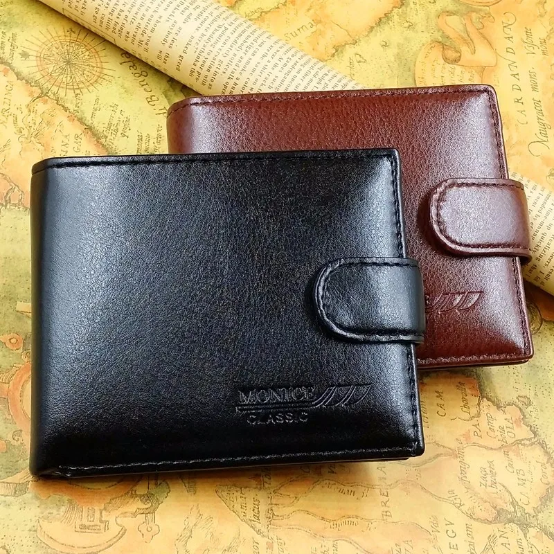 Men Wallet Coin Wallet Small Clutches Men's Purse Coin Pouch Short Men Wallet Free Shippingin