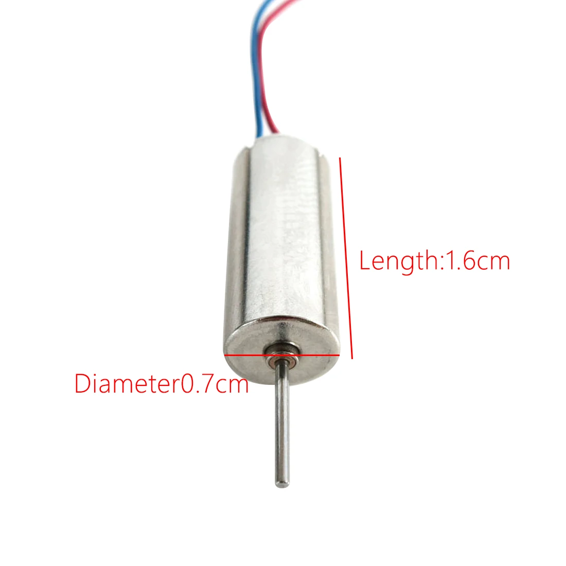 DC 3 7 V 7*16 мм микро DIY RC вертолет Core уменьшенного использования пластин двигатель