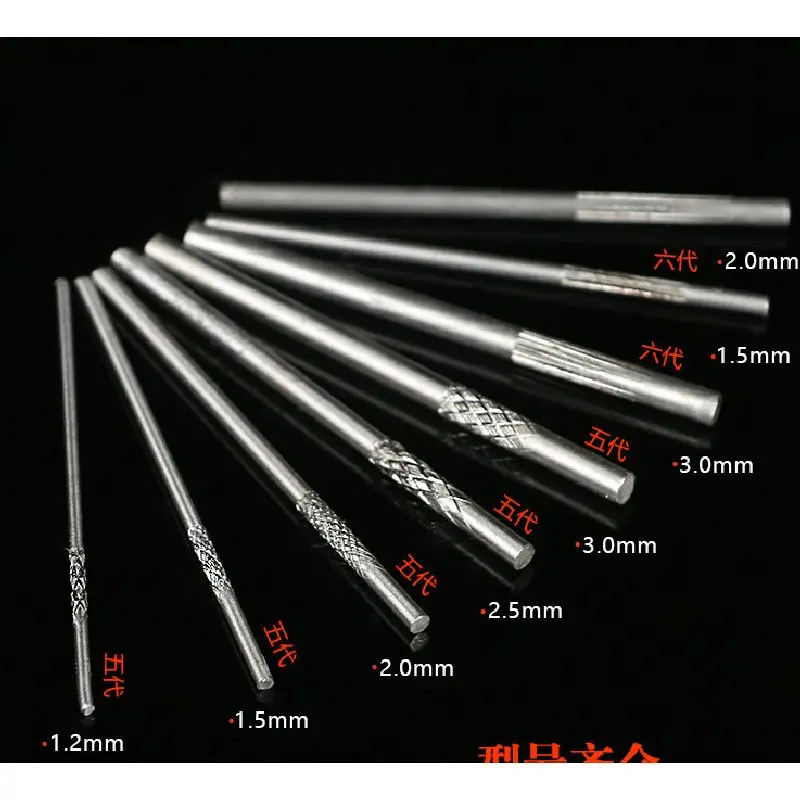 

24pcs/lot Beads Grinding Pins Drill Hole Fixing Needle Wooden Bead Bodhi Shank Grinding Buff Spindle Axis Position Installation