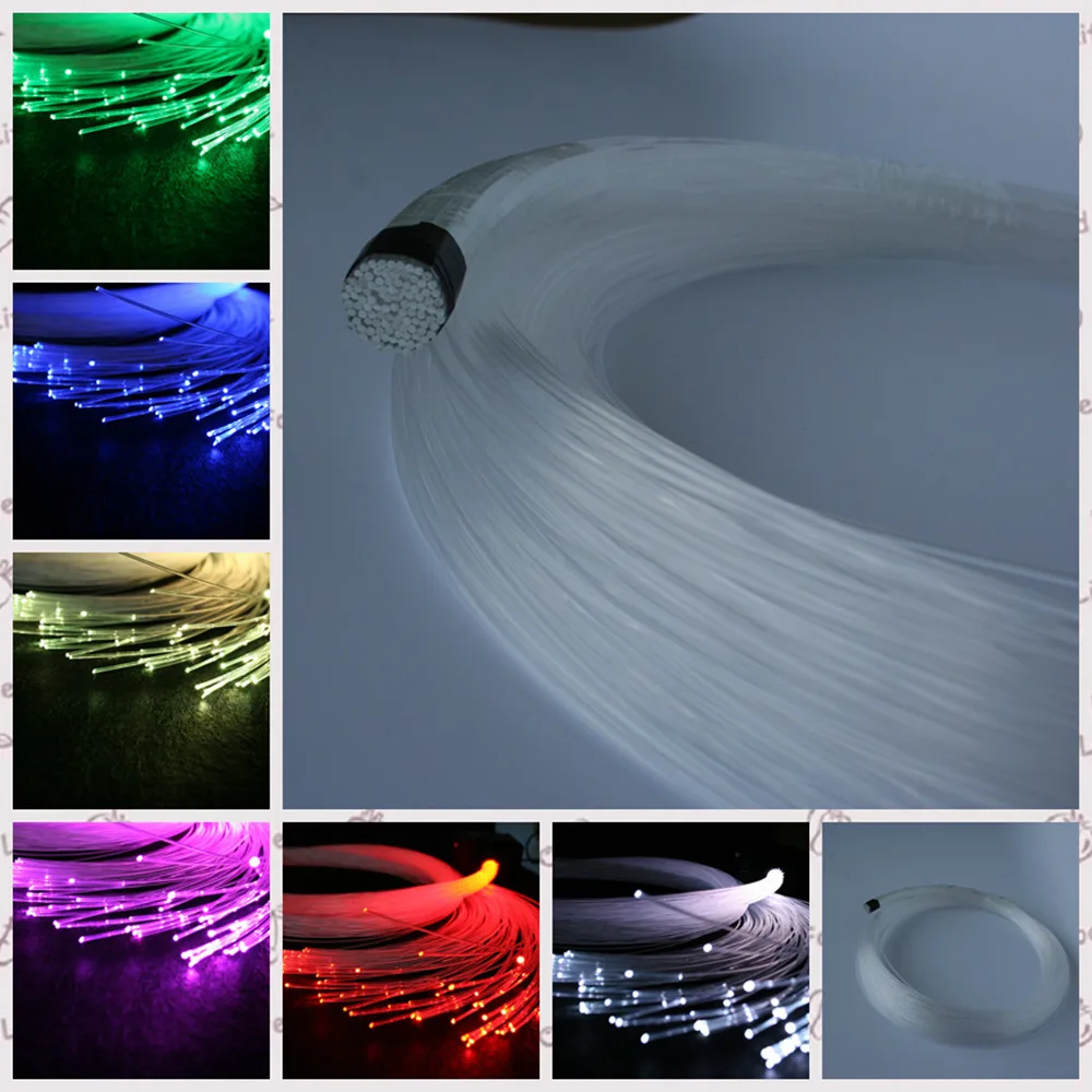 1.5mm end glow optic fibers