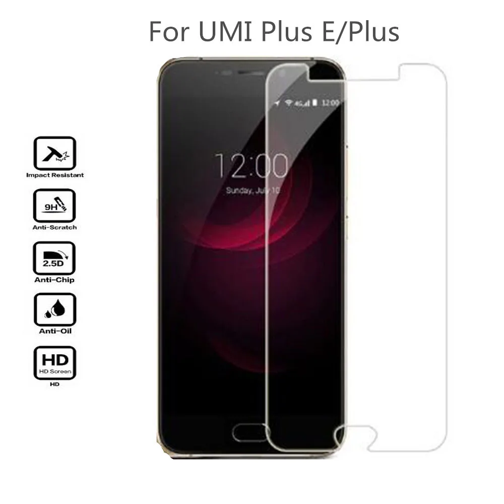 

2 Pieces Screen Protector For UMI PLUS E Glass Tempered Phone Protective Film Tempered Glass For UMI PLUS