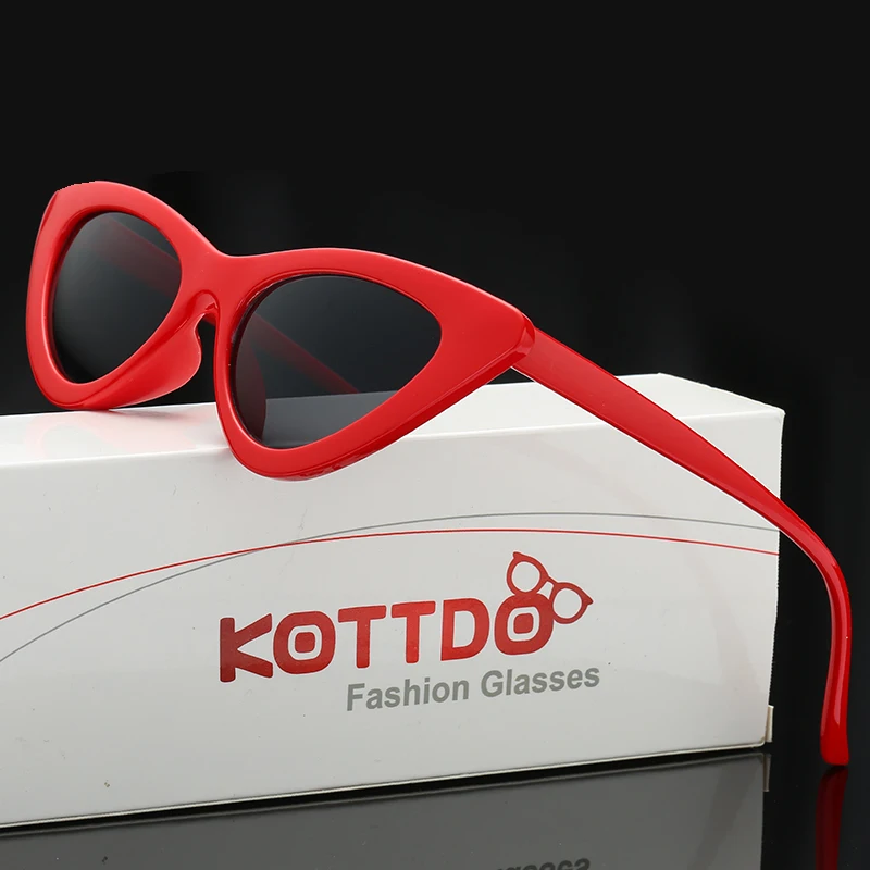 KOTTDO 2018 новые милые модные сексуальные женские солнцезащитные очки кошачий глаз