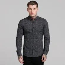 Уличная Летняя мода Для мужчин рубашка Для мужчин, деловая, общественная Повседневное рубашка с длинными рукавами брюки для девочек бренд Для мужчин рубашка