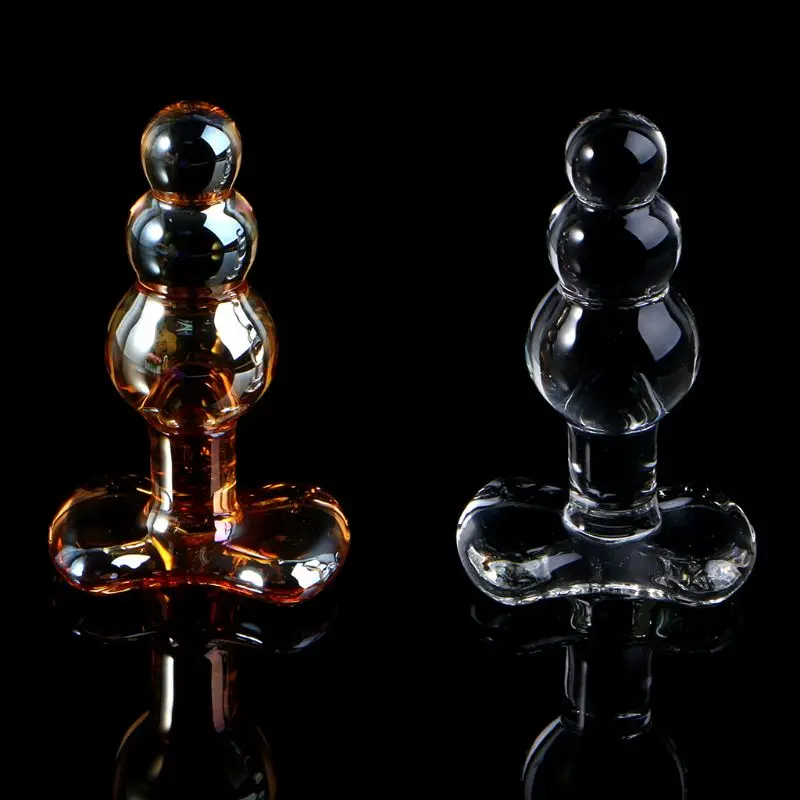 Crystal Butt Plugs Pyrex Glass Anal Dildo Ball Bead Fake Penis Female Masturbation Sex Toy dropshipping |