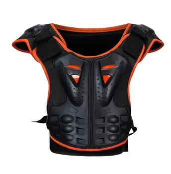 

Free Shipping Children's Armor Jacket Spinal Chest Protection Equipment Motocross SkAteboard Jacket Motorcycle Equipment MOtos K