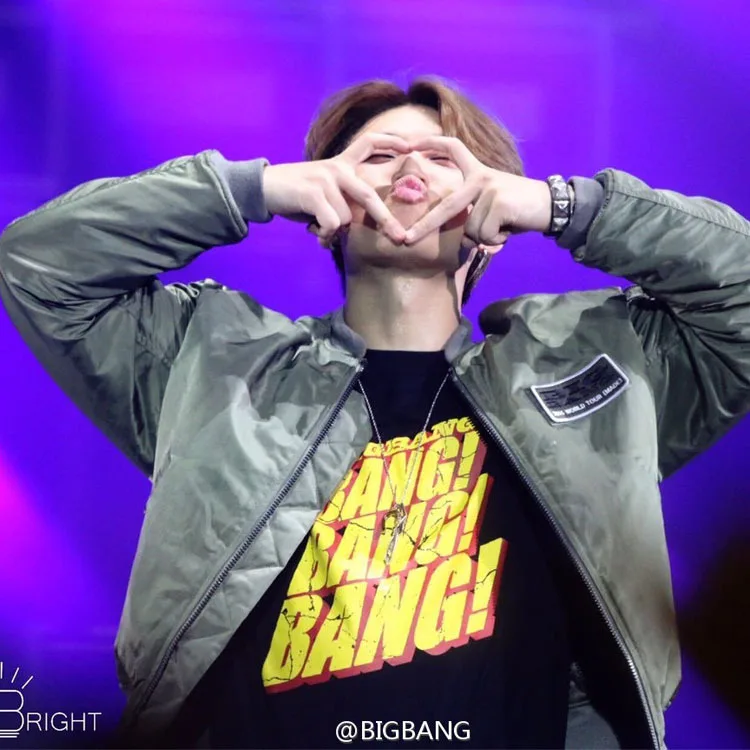 

kpop BIGBANG concert MADE tour bangbang G Dragon top T-shirt female student short sleeved summer dres k-pop tshirt k pop t shirt