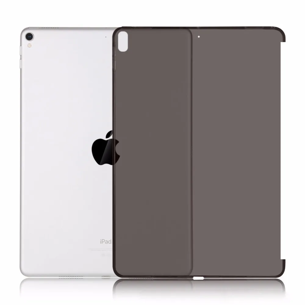 Чехол для 2017 iPad Pro 10 5 12 9 7 дюймов смарт чехол клавиатуры мягкий TPU прозрачный
