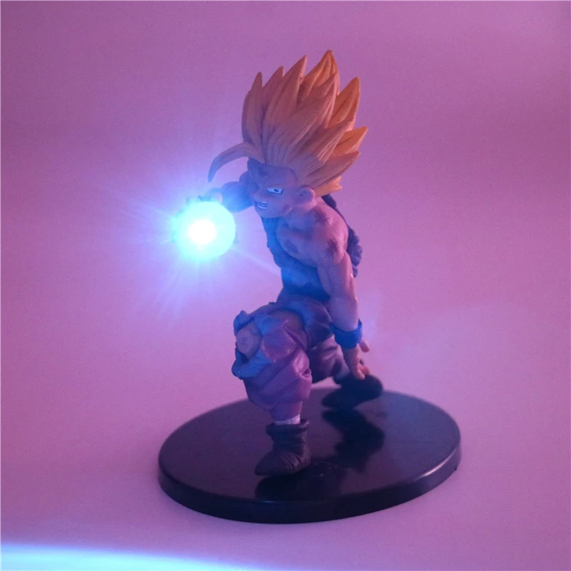 Diyのアニメモデル置物goku Sonグッズナイトライトベビー人形ドラゴンボールzアクションフィギュア用子供キッズおもちゃギフト Night Light Light Nightnight Light Toy Aliexpress