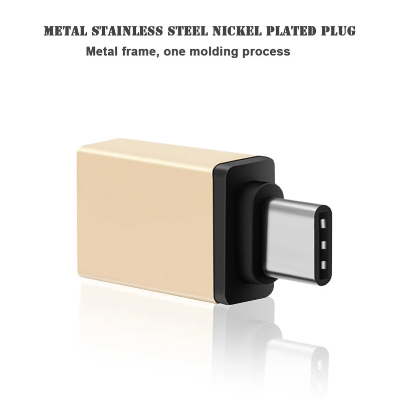 USB3.1 Type C OTG Adapter Type-C to USB 3.0 Converter Mobile Phone Charging Data Sync Cables for Samsung Huawei Xiaomi LG HTC 