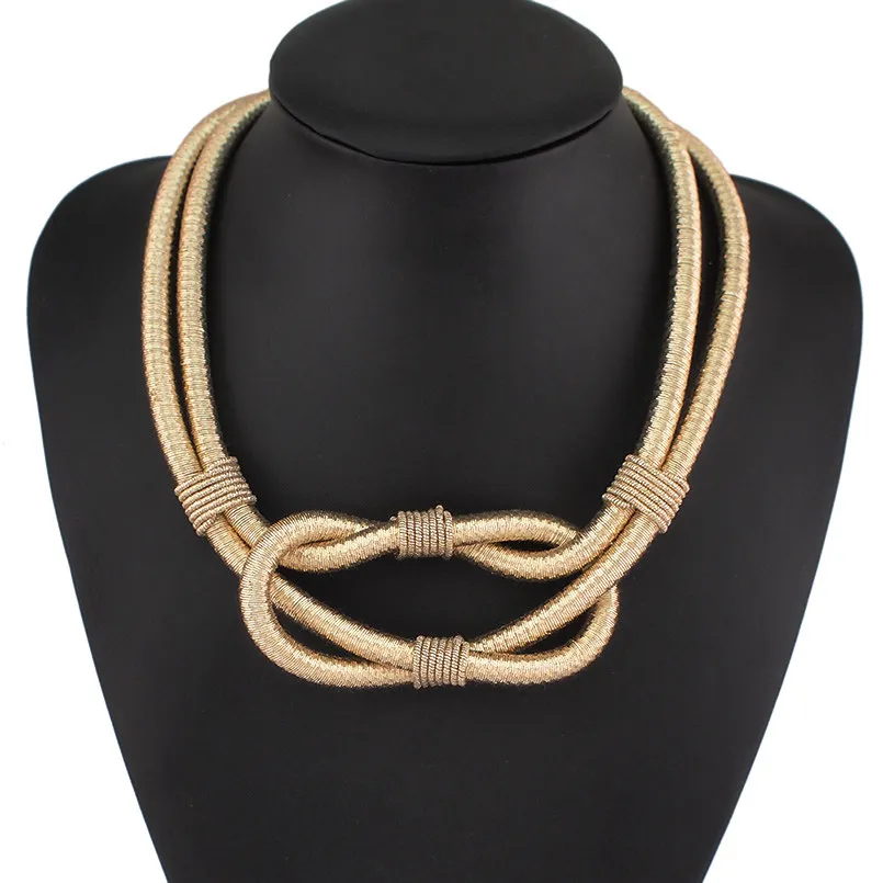 

6 Colors Multilayers Chokers Necklaces Chunky Collar Magnetism Button Women Statement Necklace Maxi Jewelry UKMOC
