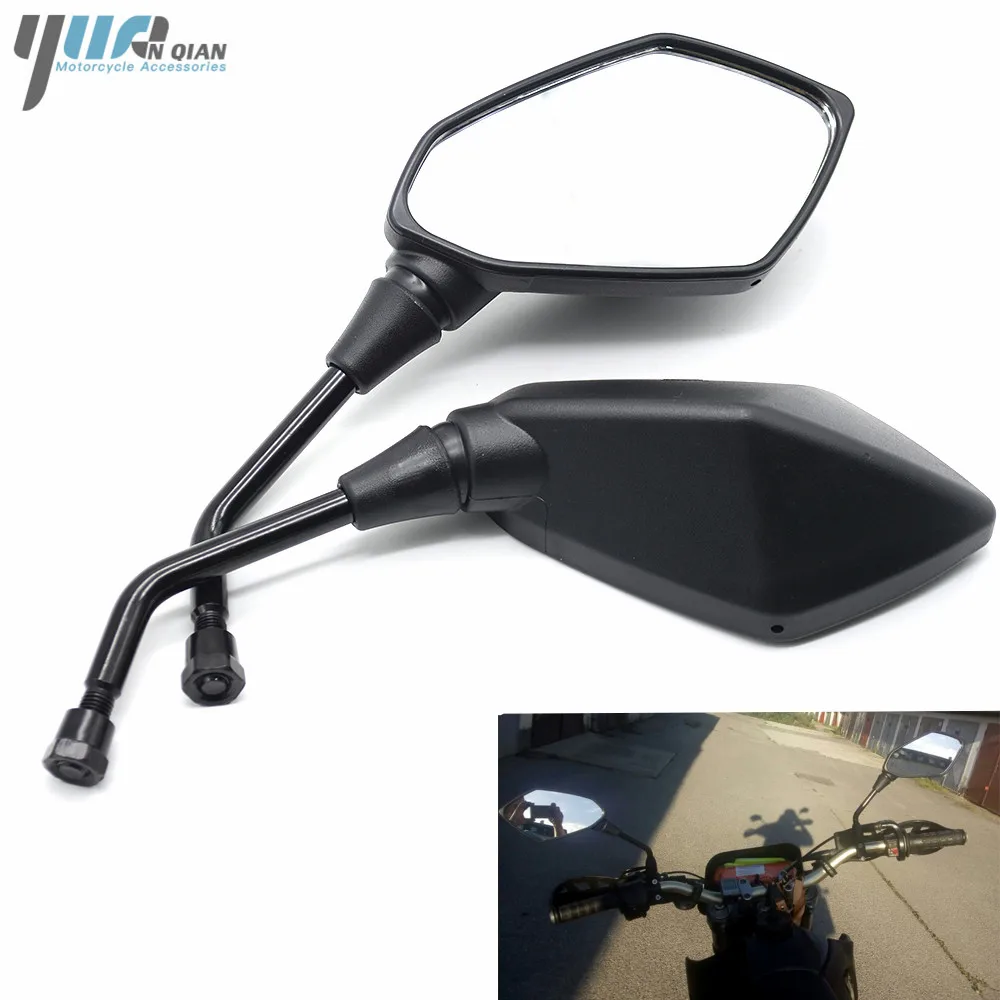 Motorcycle Mirror Scooter Rearview Mirrors Moto Side Mirror For Honda CBR 600 F4 F4i HYOSUNG GT125R GT250R GT650R PCX 125 150