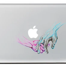 Персональная виниловая наклейка ручной работы, наклейка для ноутбука macbook Pro Air, 13 дюймов, мультяшный чехол для ноутбука mac book