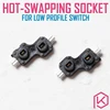 Kailh hot swapping pcb sockets for choc kailh low profile switches for xd75 series smd socket 1pcs ► Photo 1/3