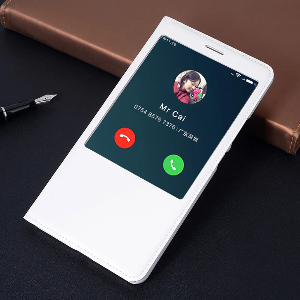 

Leather Case Flip Cover For Xiaomi Mi Max 2 Smart View Auto Sleep Wake Up Phone Cases For Xiaomi Mi Max Shockproof Fundas Capa