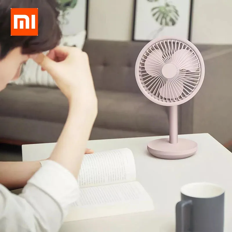 Xiaomi Mijia Solove Настольный вентилятор с поворотной головкой F5 Type-c зарядка 3 Опции
