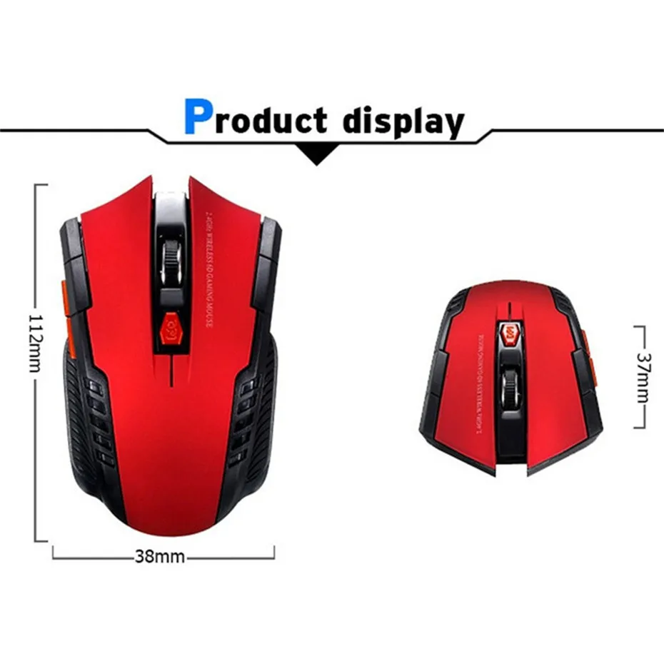Basix 2.4GHz Wireless Optical Mouse Gamer2