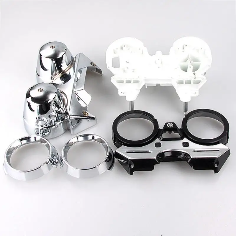

MAYITR For Yamaha XJR 1300 2003-08 Speedometer Tachometer Clock Cover Motorcycle Gauge Instruments Housing Case