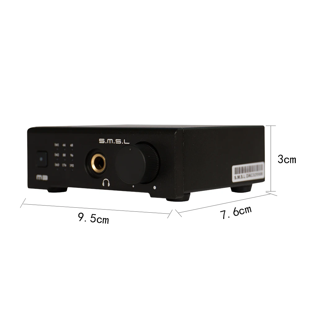  SMSL M3 USB DAC AMP Multi-function Optical Coaxial Headphone Amplifier Portable USB Powered Audio D