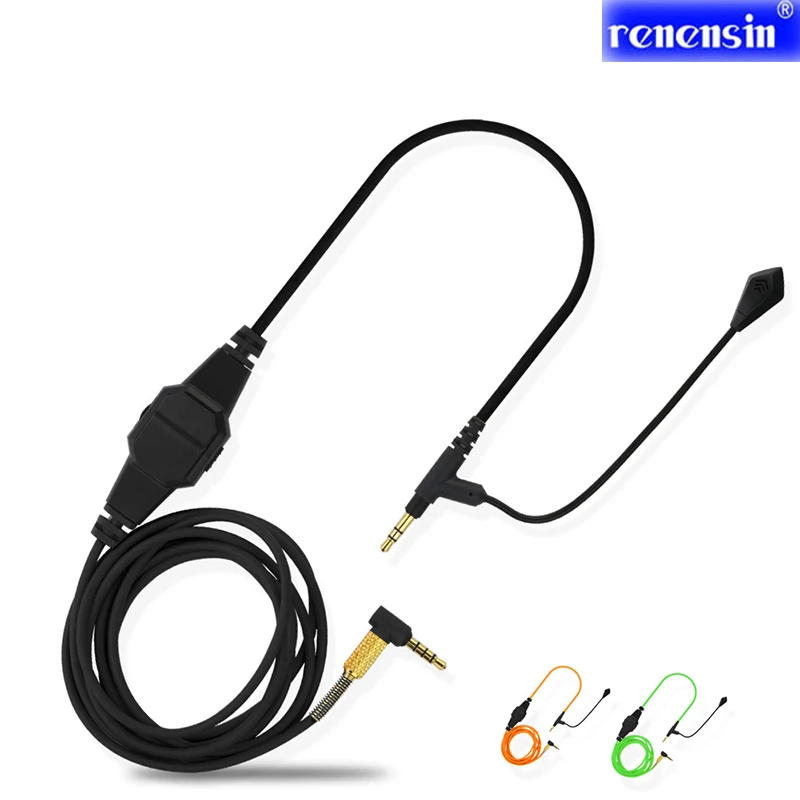 

V-MODA Crossfade M-100 LP LP2 M-80 V-80 for Game Boom Pro Headphone Microphone Headset Line Cable For Skype PS4 Xbox one