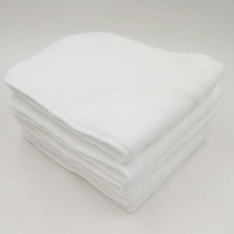 Absorbent reusable children cloth diaper insert,  4 layers microfiber fabric washable urine pads,size 17*41cm, 2pcs 2